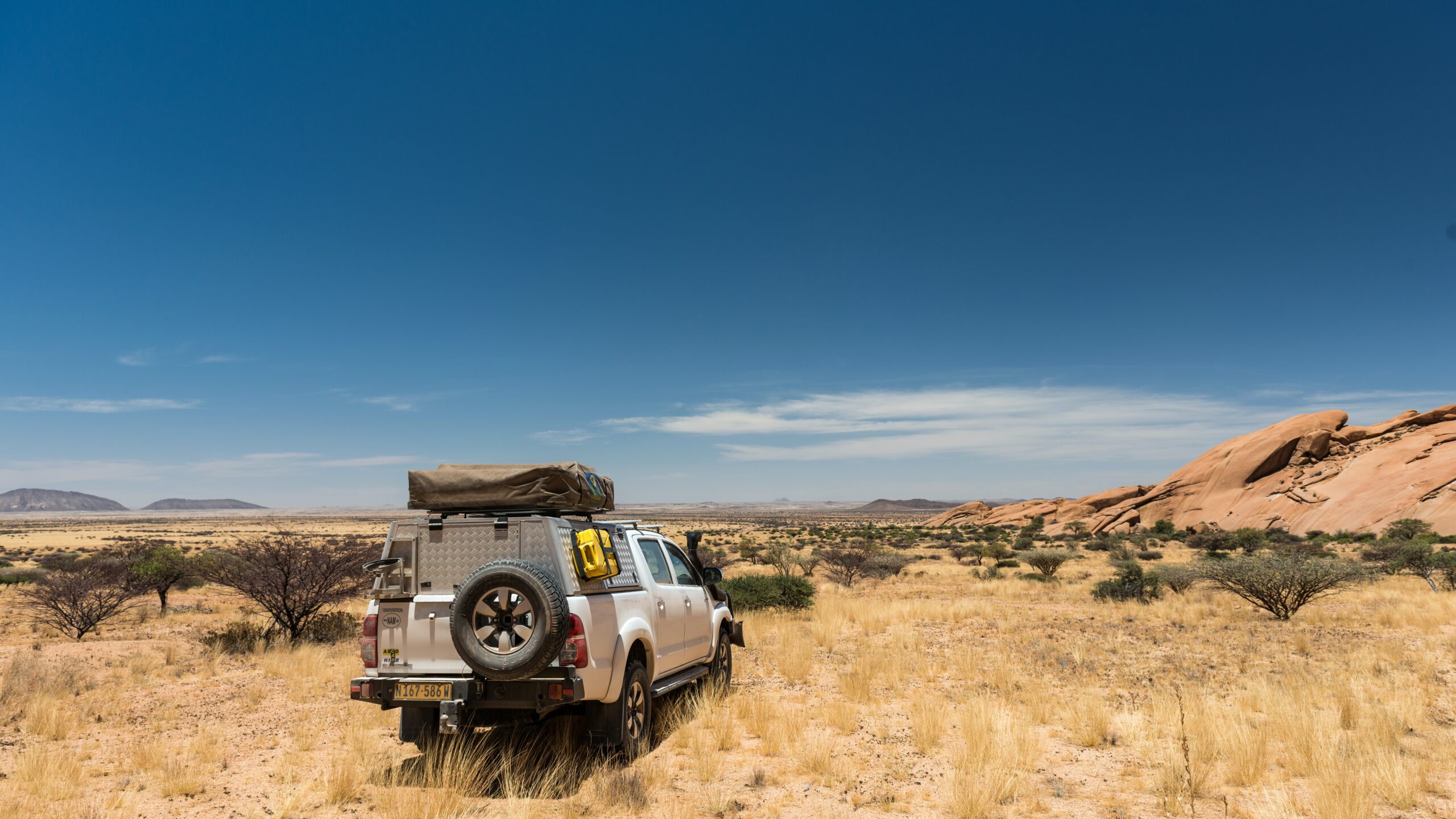 Self-Driving Through Namibia