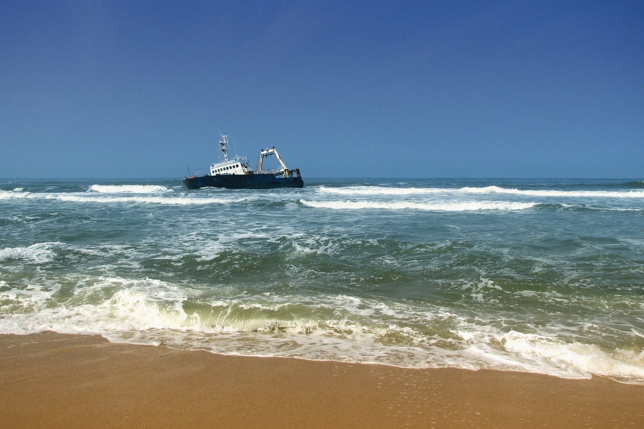 Zeila Shipwreck along the Skeleton Coastline